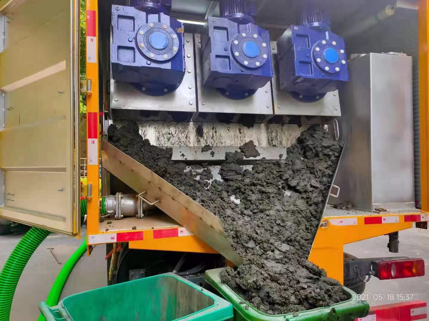 卡若化粪池清掏城市维护站-泥浆净化干湿分离处理